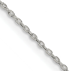 Sterling Silver .5mm Flat Link Cable Chain