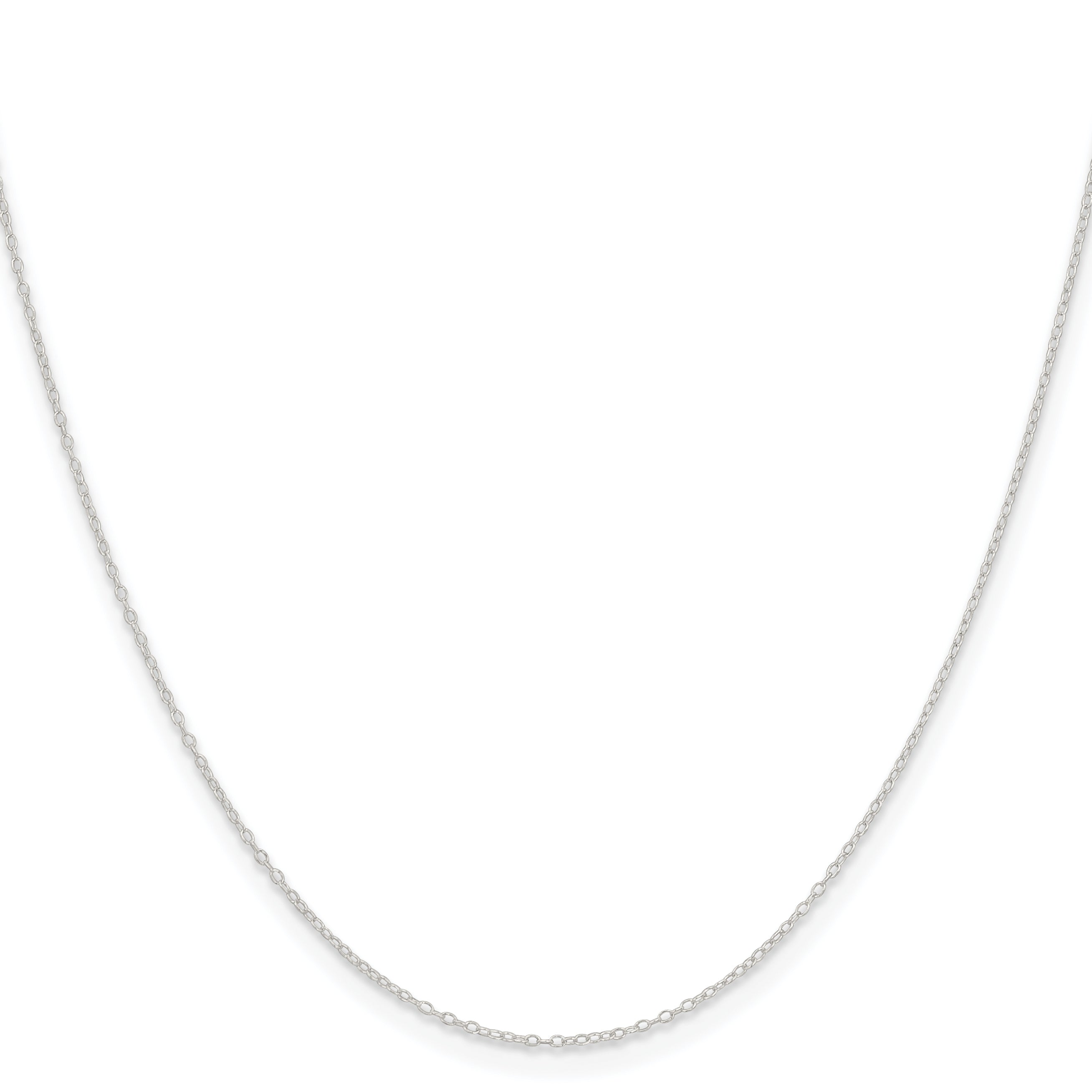 Sterling Silver .95mm Forzantina Cable Chain