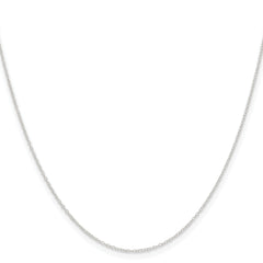 Sterling Silver .95mm Forzantina Cable Chain