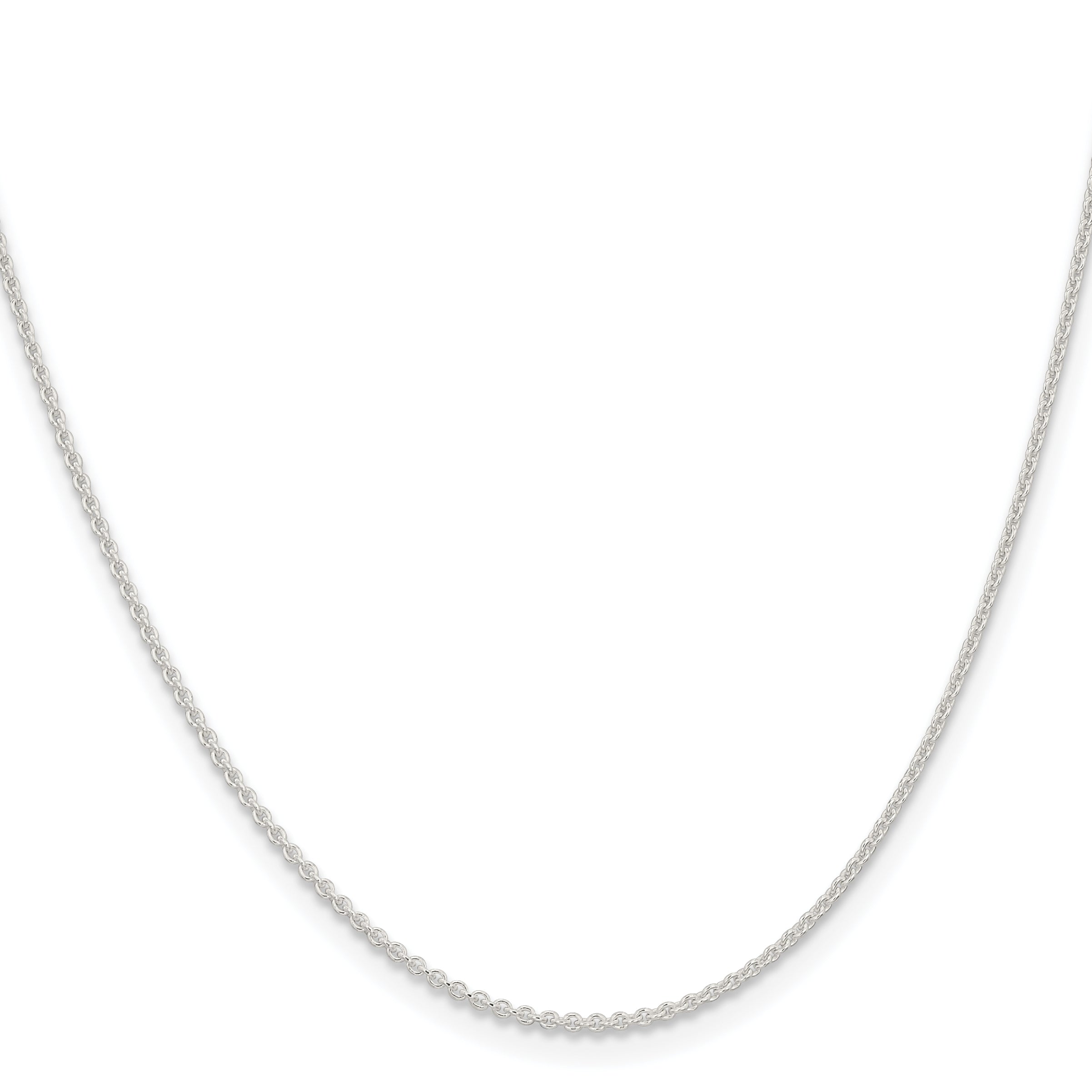 Sterling Silver 1.6mm Forzantina Cable Chain