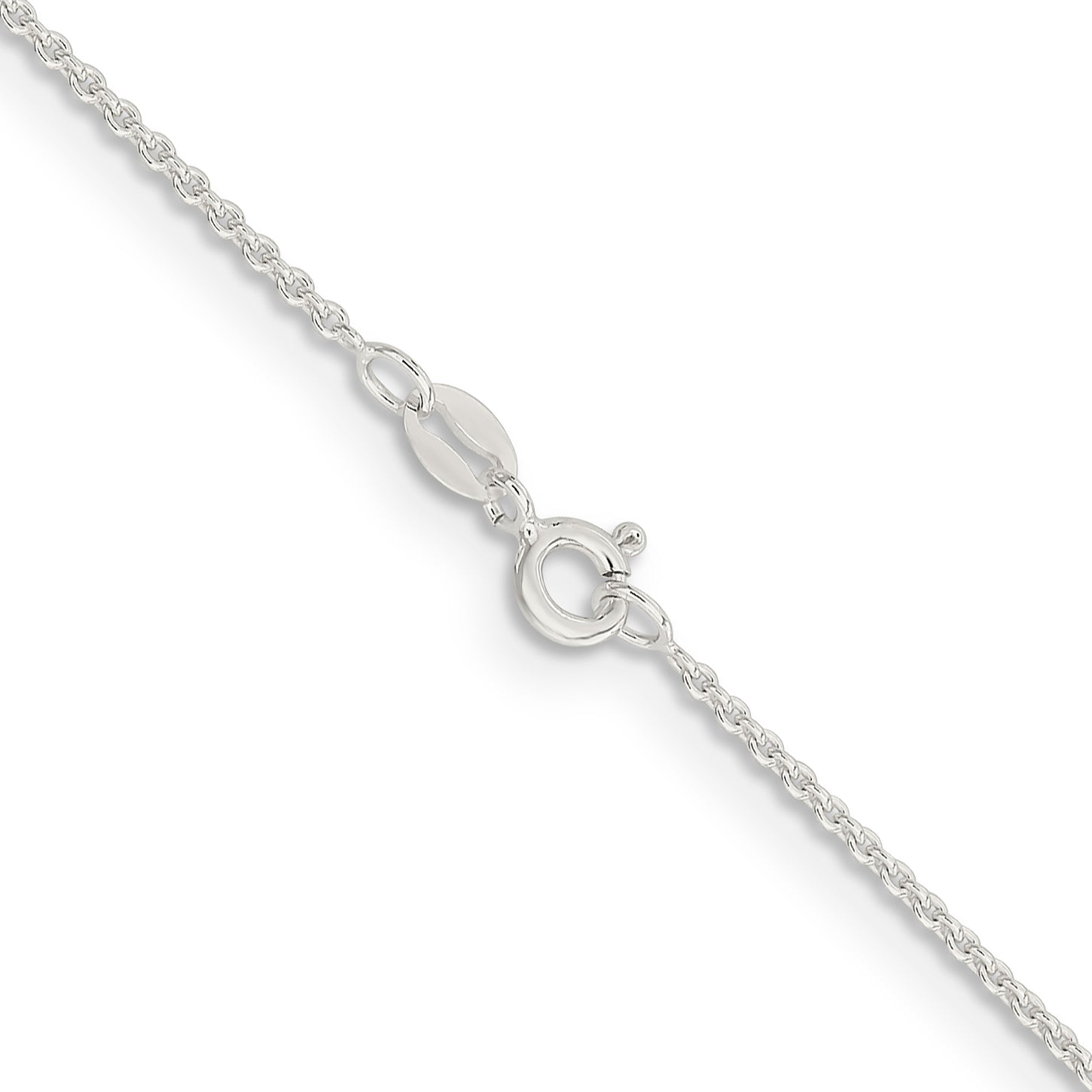 Sterling Silver 1.6mm Forzantina Cable Chain