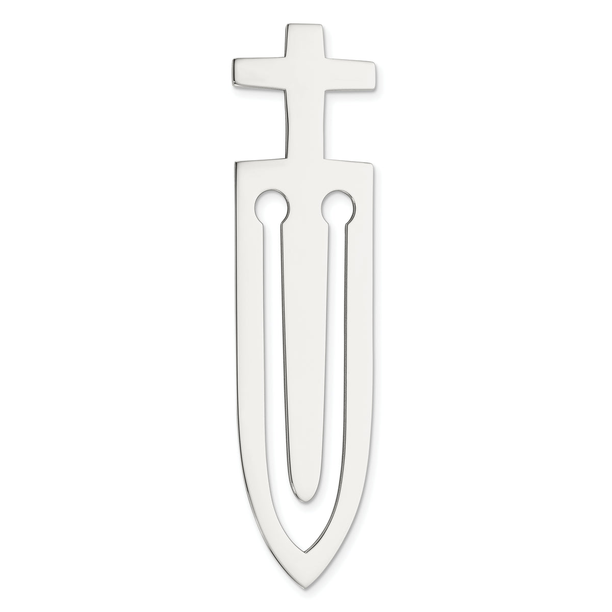 Sterling Silver Cross Book Mark