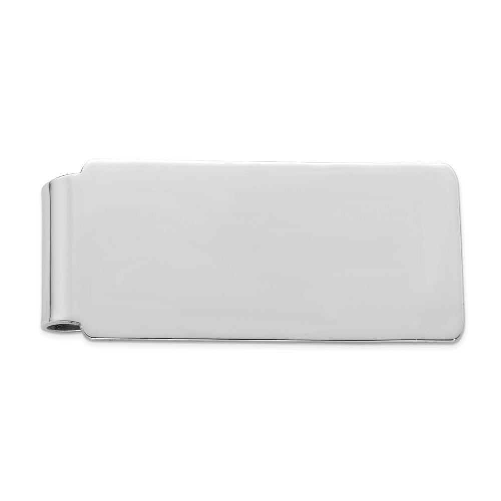 Sterling Silver Rhodium-plated Money clip