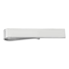 Sterling Silver Rhodium-plated Tie Bar