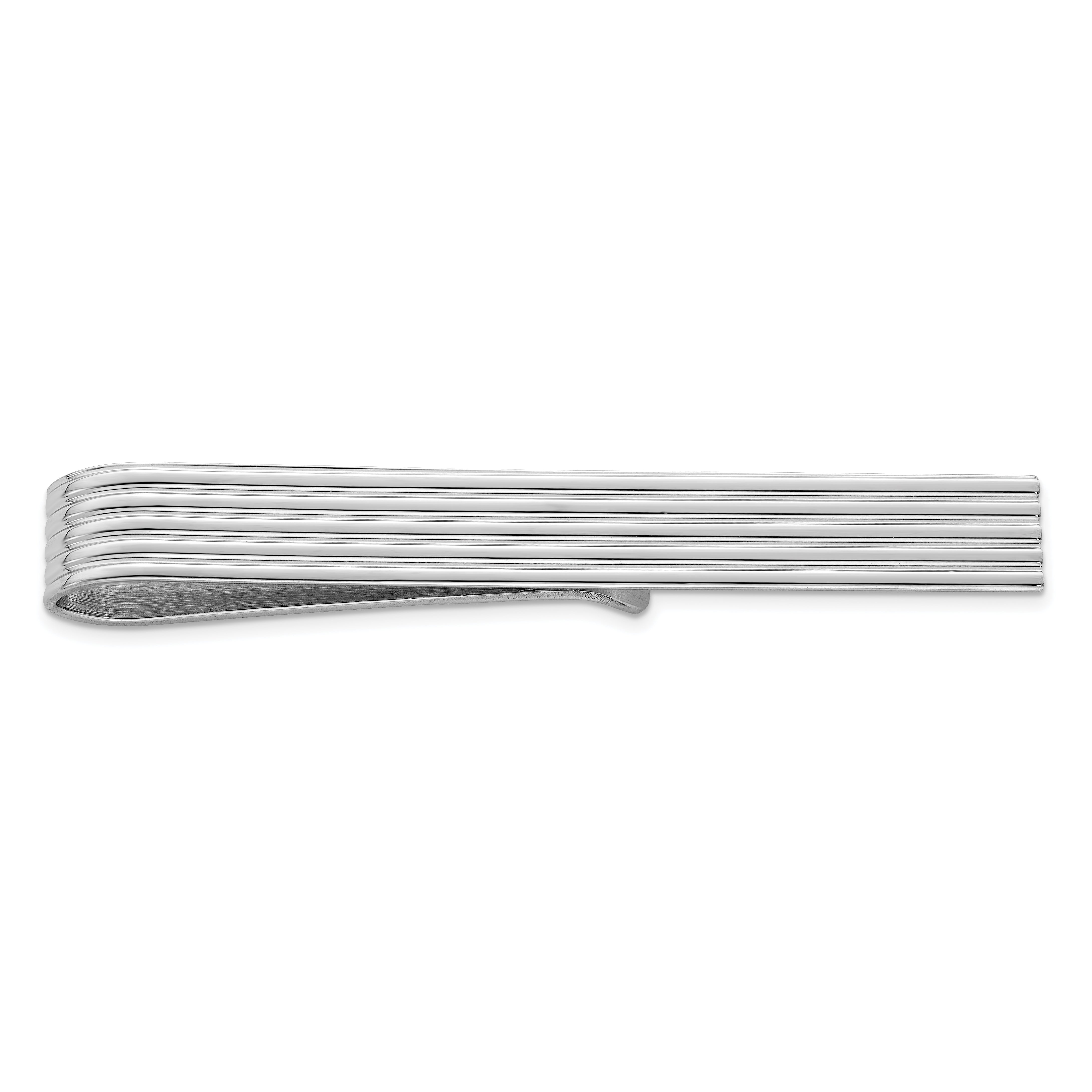 Sterling Silver Rhodium-plated Tie Bar