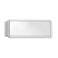 Sterling Silver Rhodium-plated Money Clip