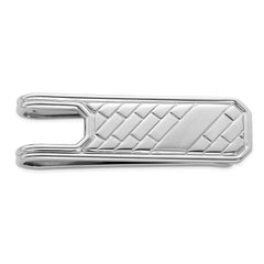 Sterling Silver Rhodium Plated Money Clip