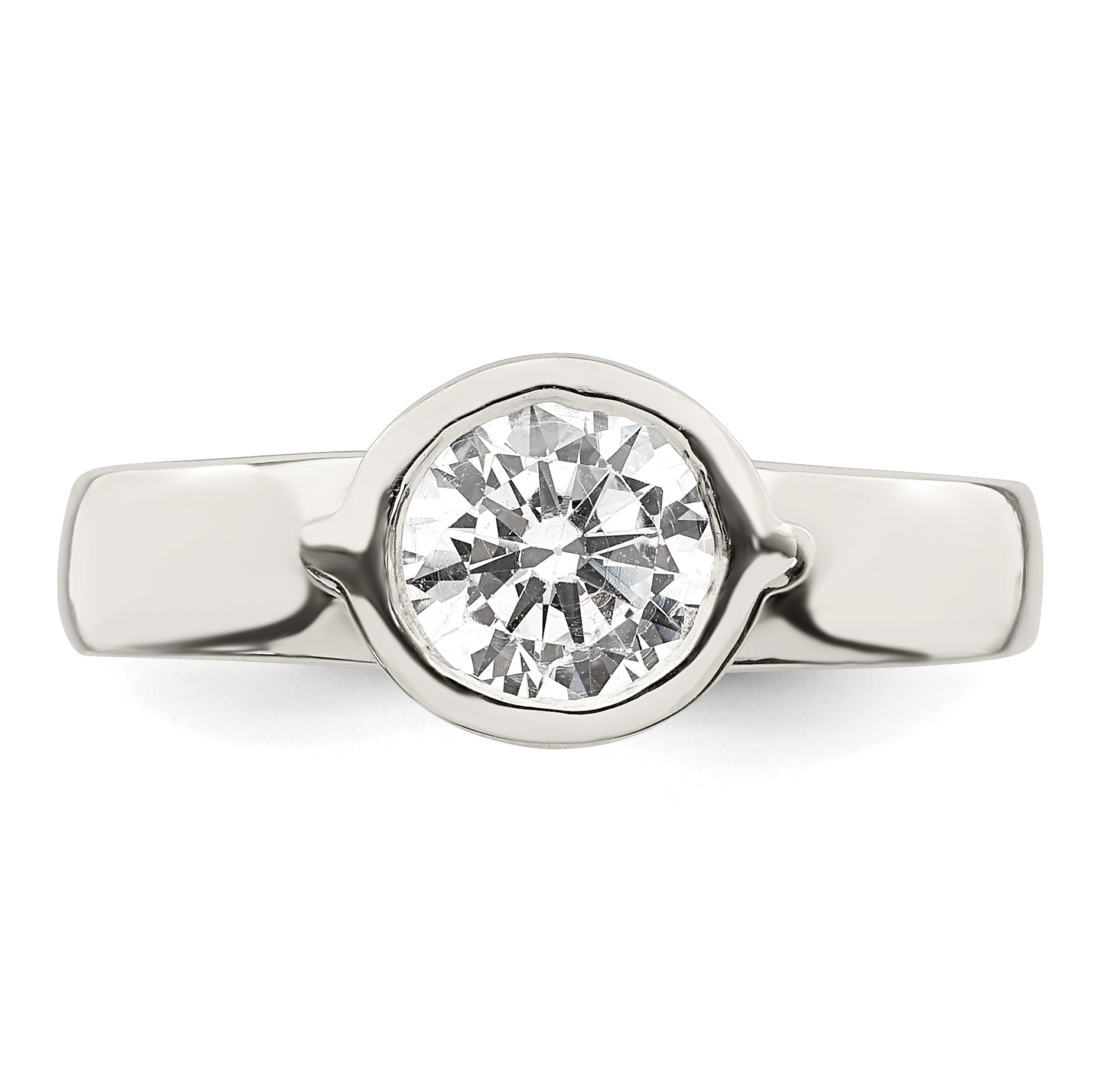 Sterling Silver CZ Ring