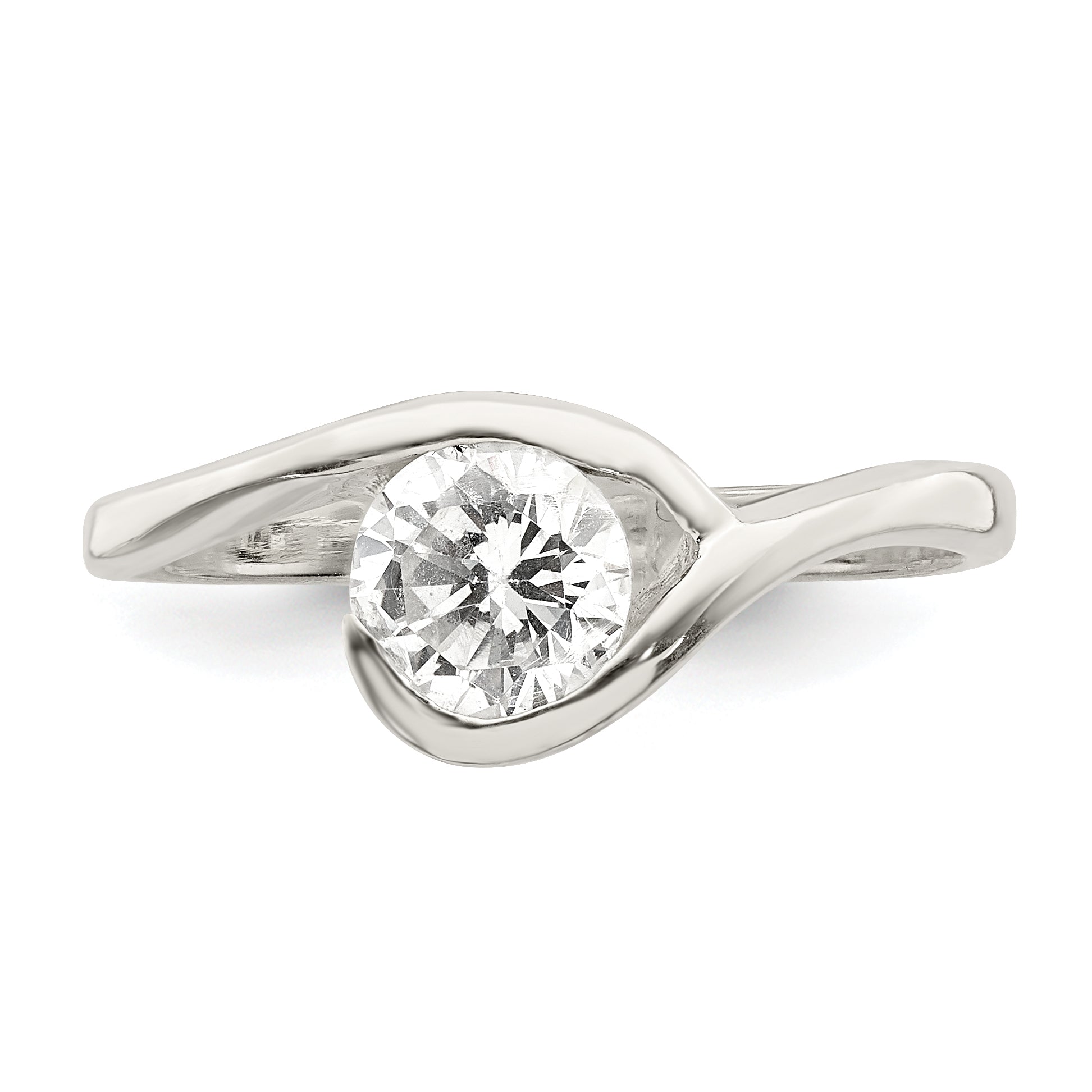 Sterling Silver CZ Ring