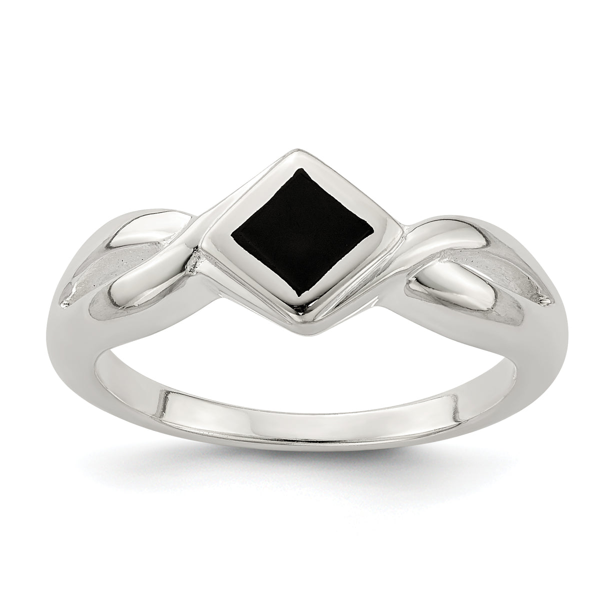 Sterling Silver Onyx Ring