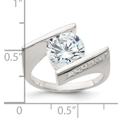 Sterling Silver CZ Ring