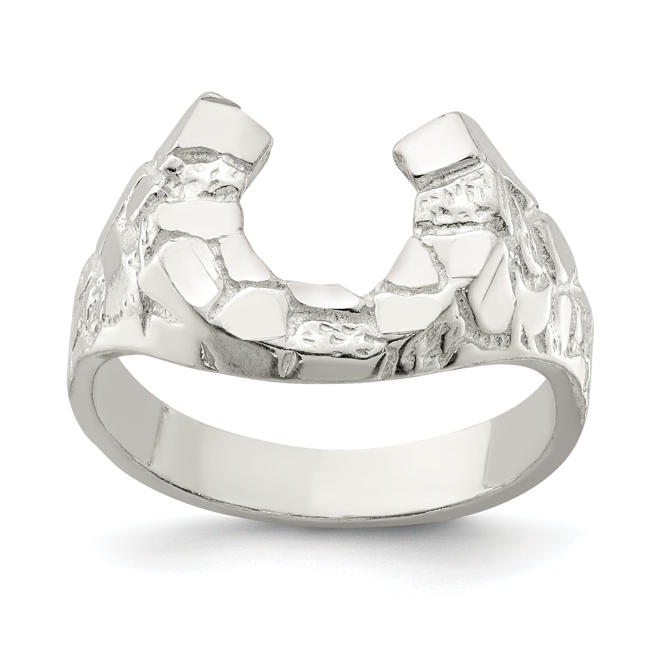 Sterling Silver Horseshoe Ring