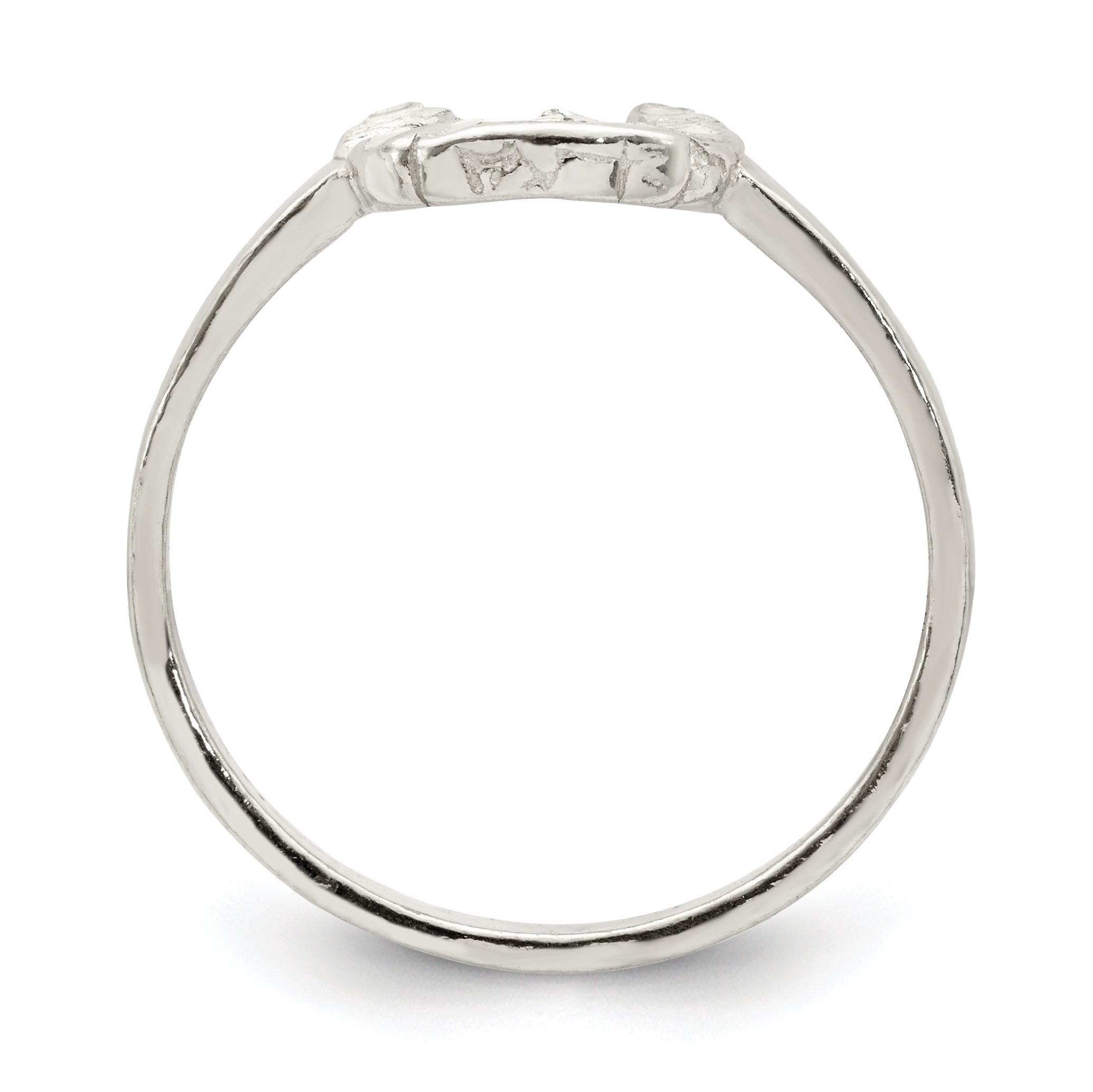 Sterling Silver Horseshoe Ring