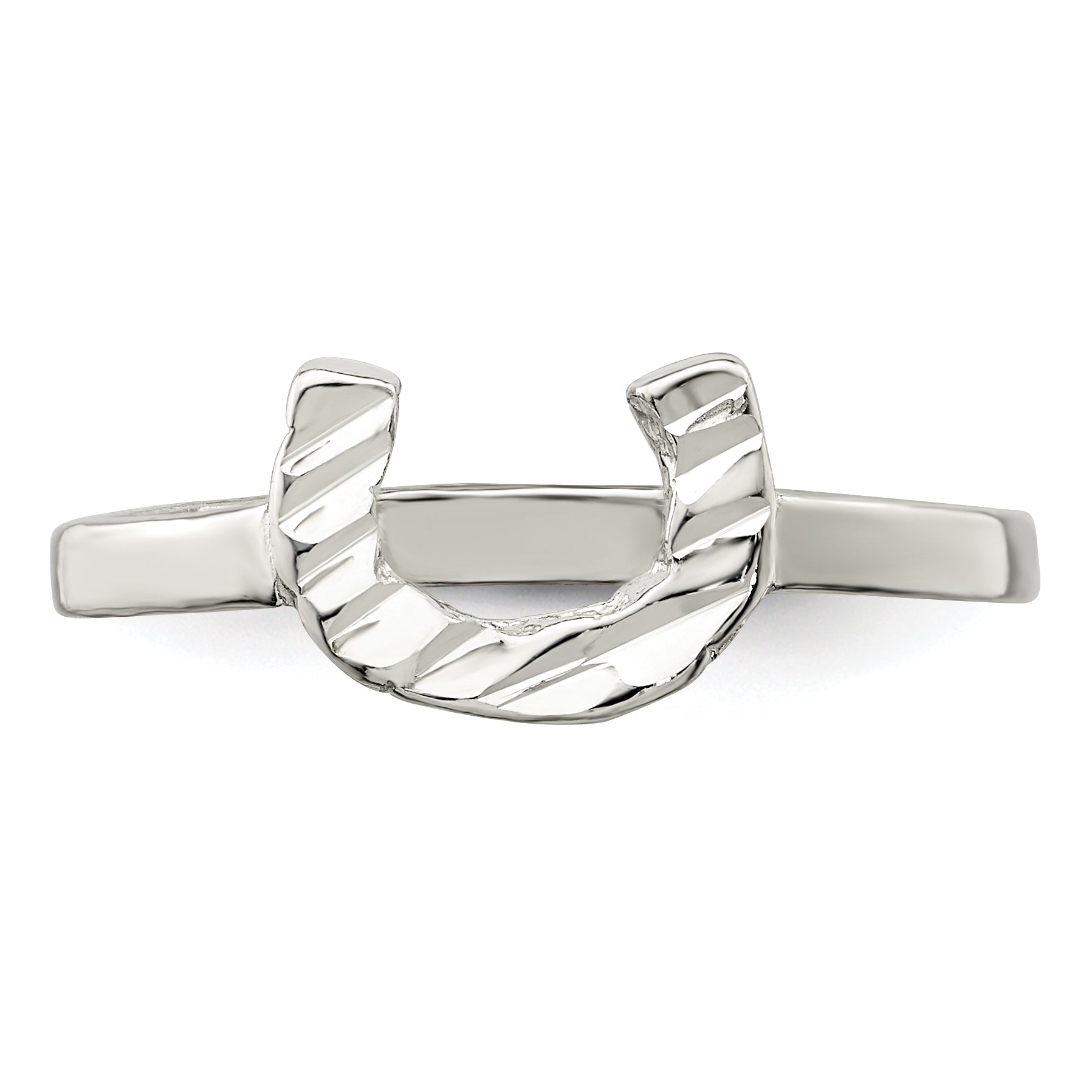 Sterling Silver Horseshoe Ring