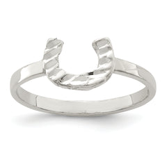 Sterling Silver Horseshoe Ring