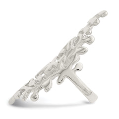 Sterling Silver Spring Tree Full Finger Ring