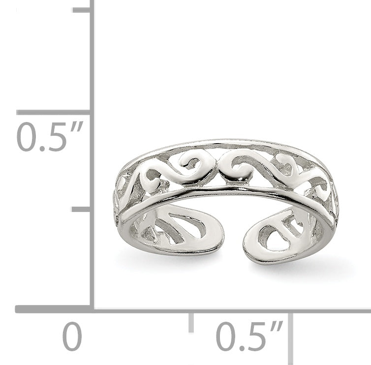 Sterling Silver Toe Ring