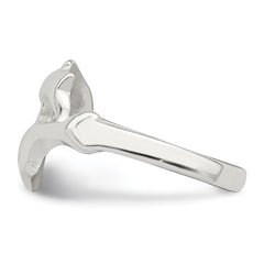 Sterling Silver Dolphin Toe Ring