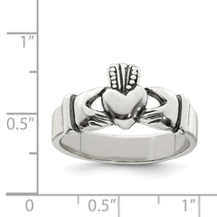 Sterling Silver Claddagh Design Ring