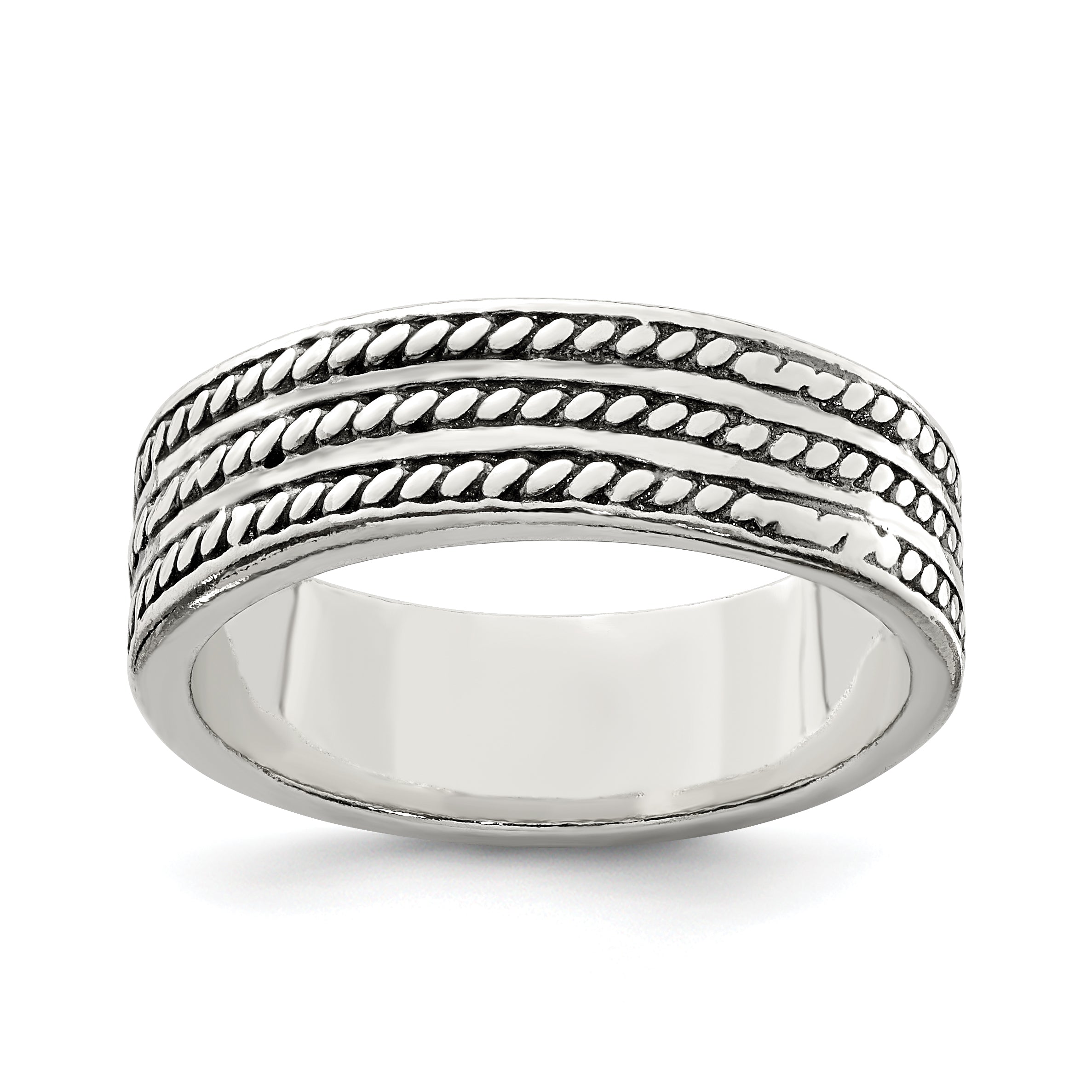 Sterling Silver Antiqued Ring