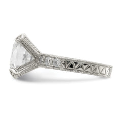 Sterling Silver CZ Ring