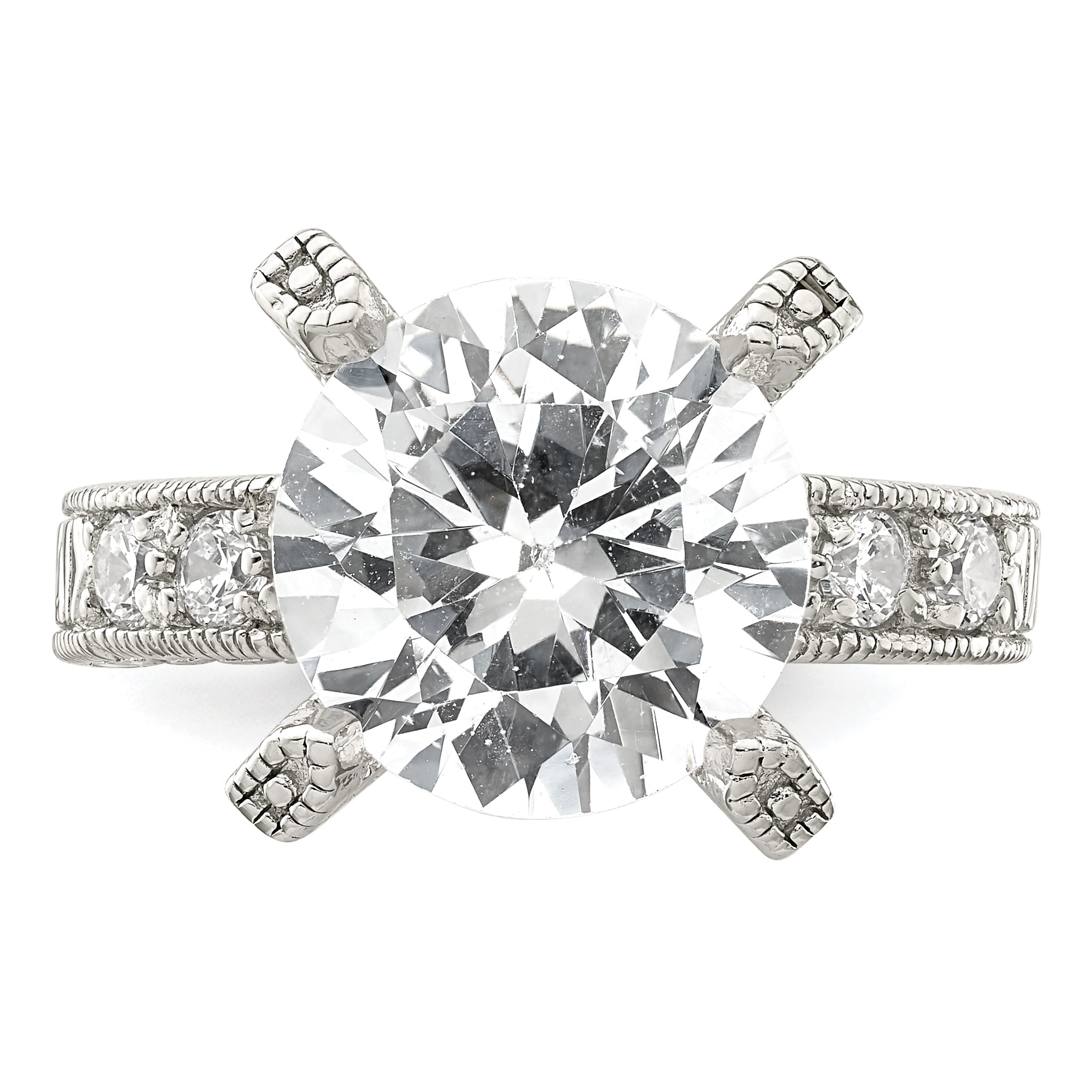 Sterling Silver CZ Ring