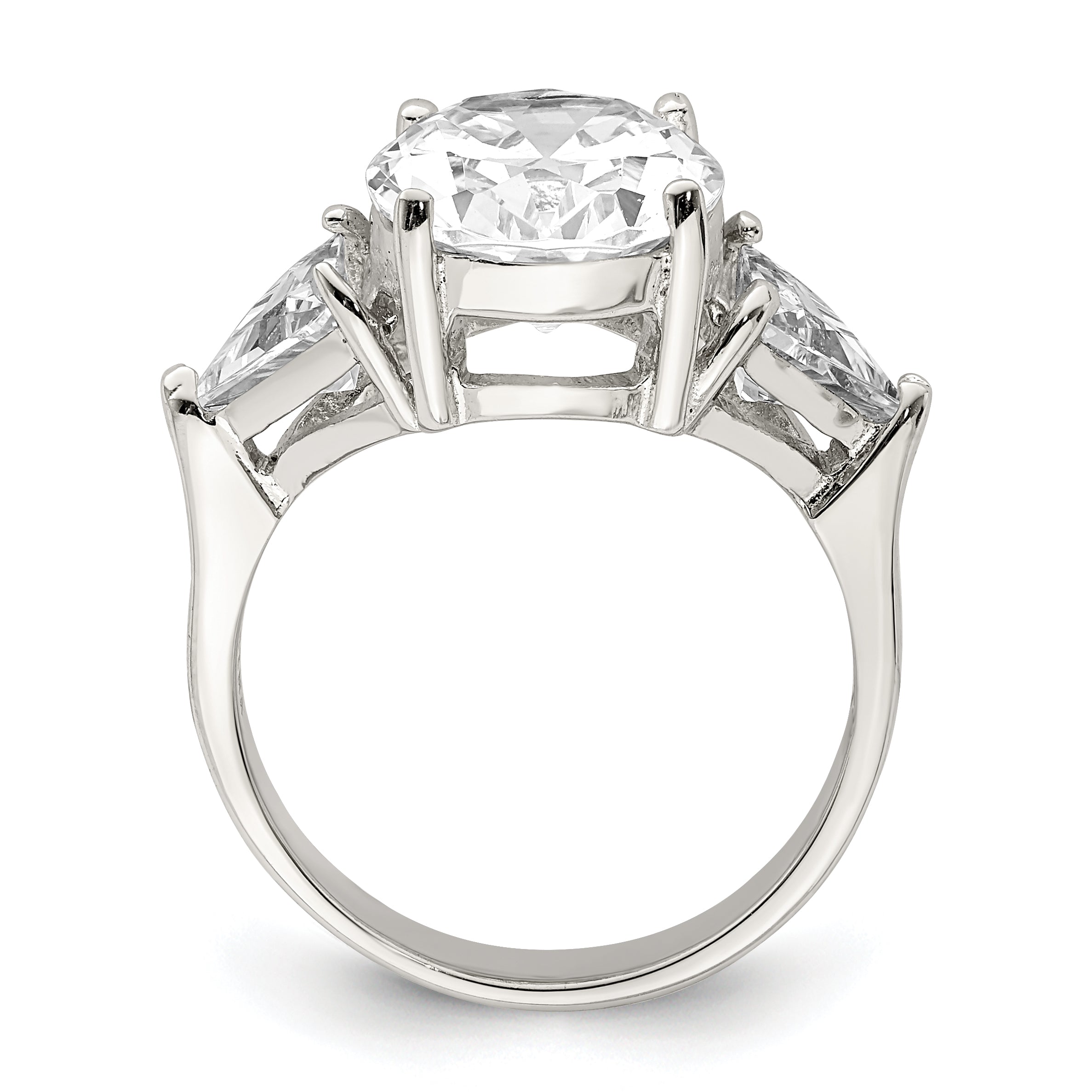 Sterling Silver CZ Ring