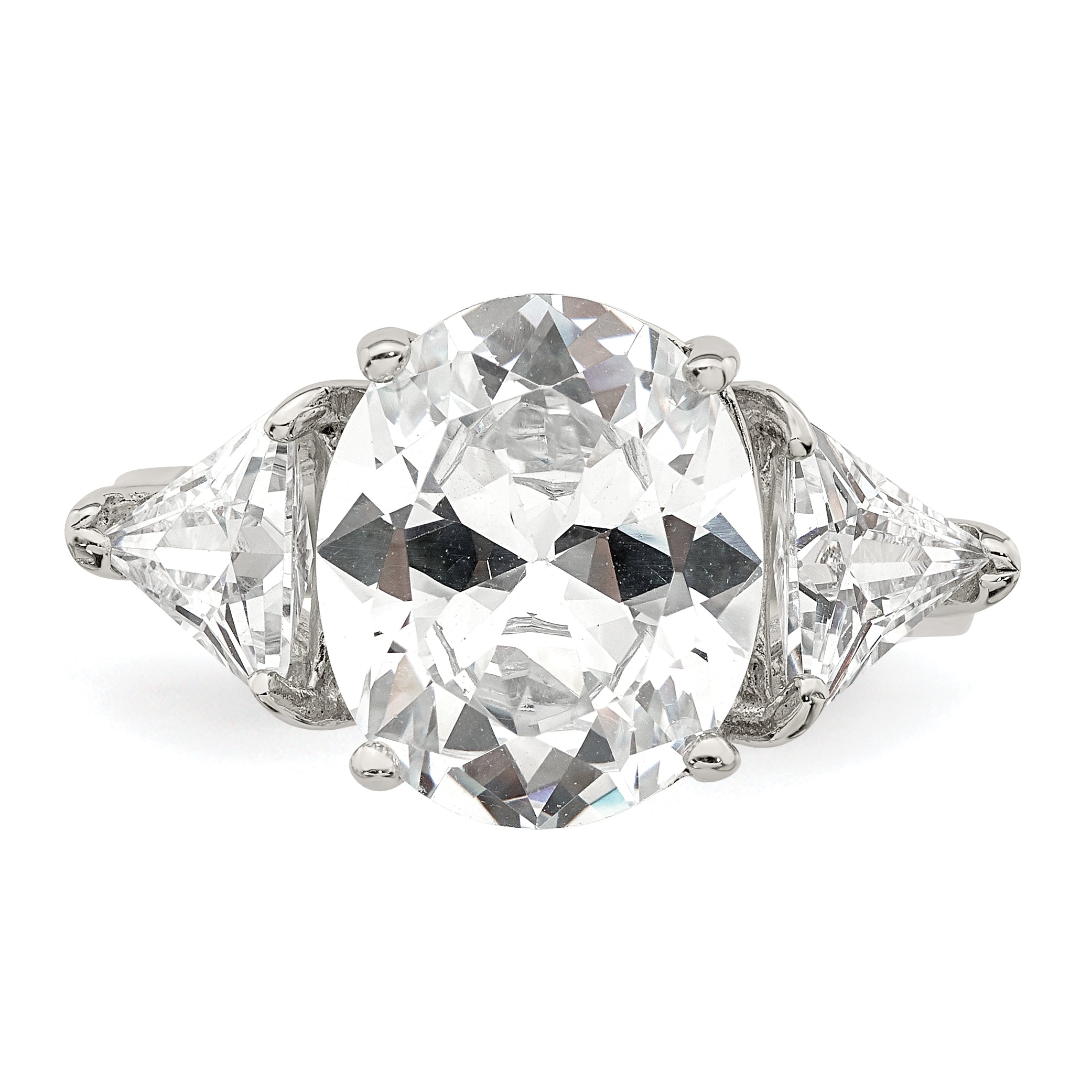 Sterling Silver CZ Ring