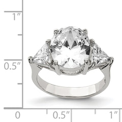 Sterling Silver CZ Ring