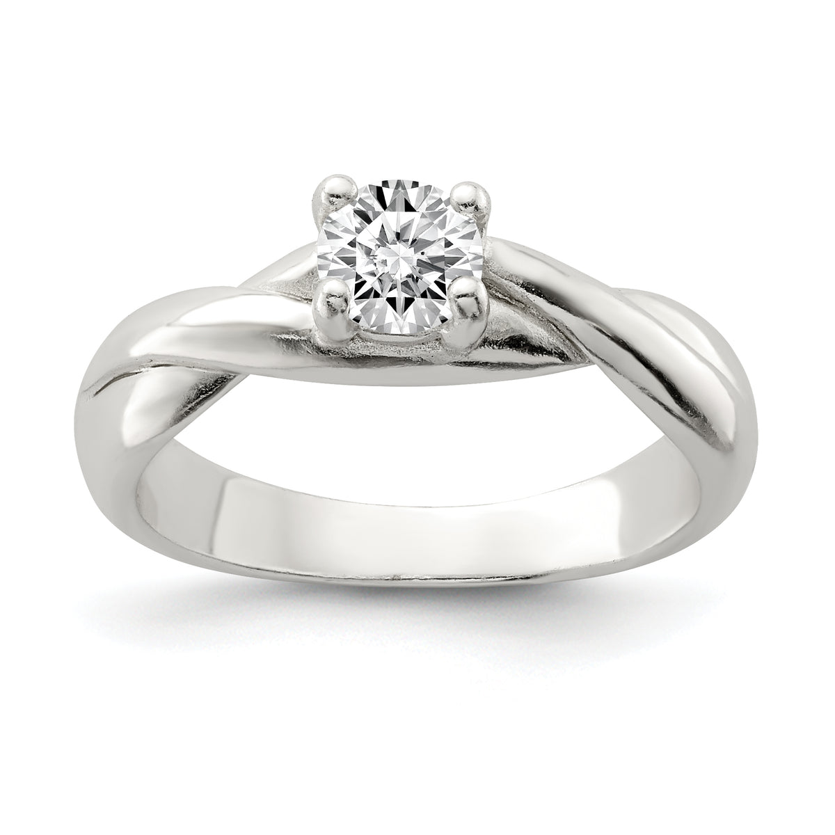 Sterling Silver CZ Ring