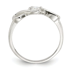 Sterling Silver CZ Ring