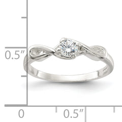 Sterling Silver CZ Ring