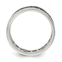 Sterling Silver X&O Design Ring