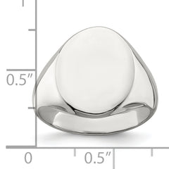 Sterling Silver Signet Ring