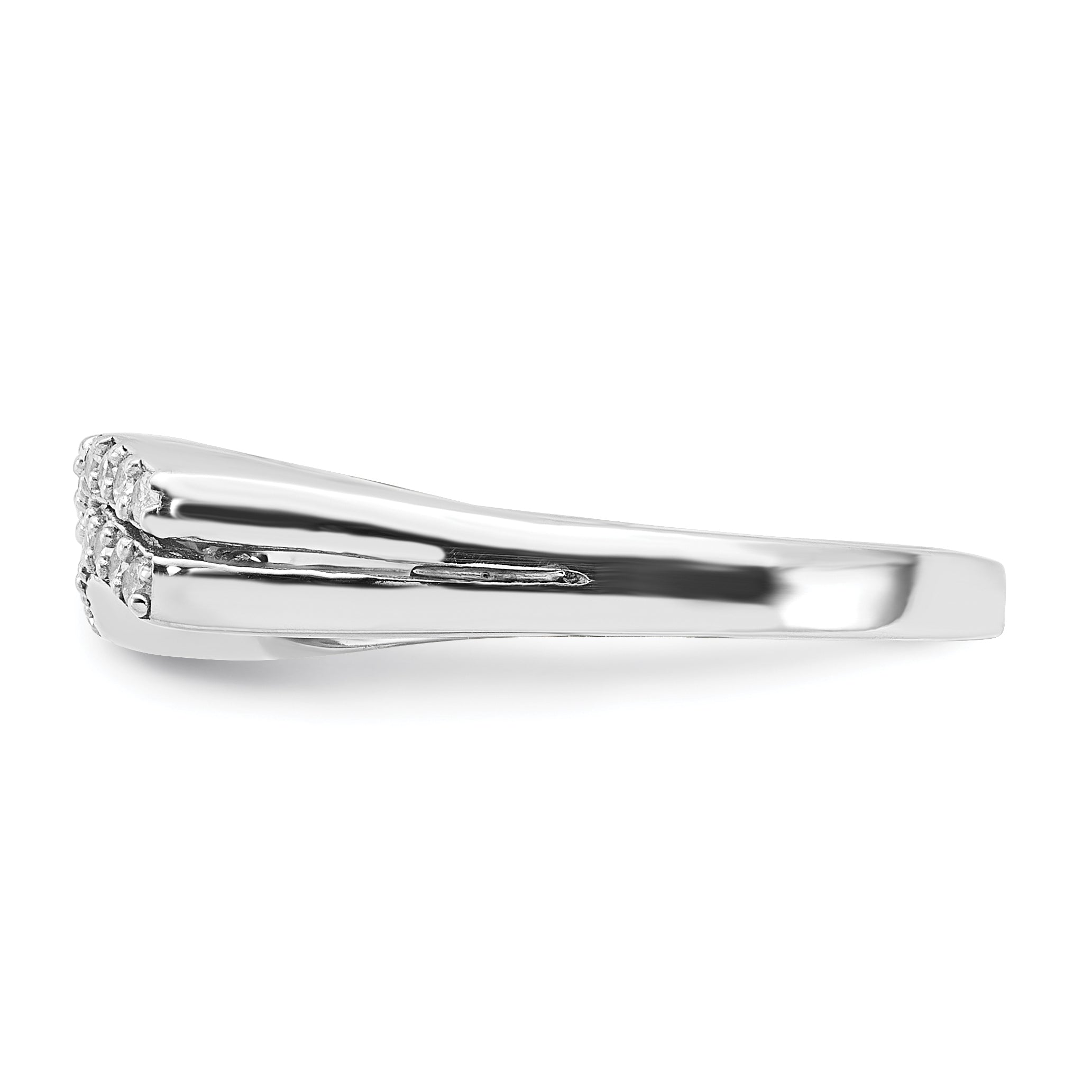 Sterling Silver Polished CZ Ring