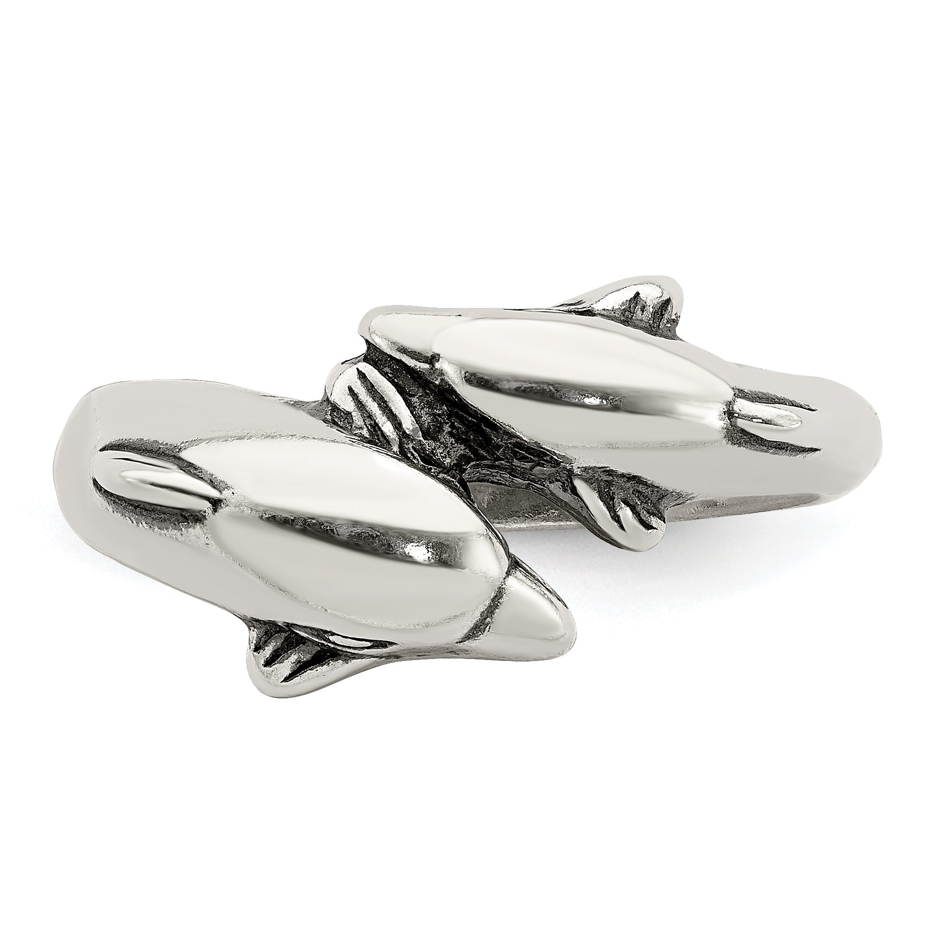 Sterling Silver Dolphin Ring