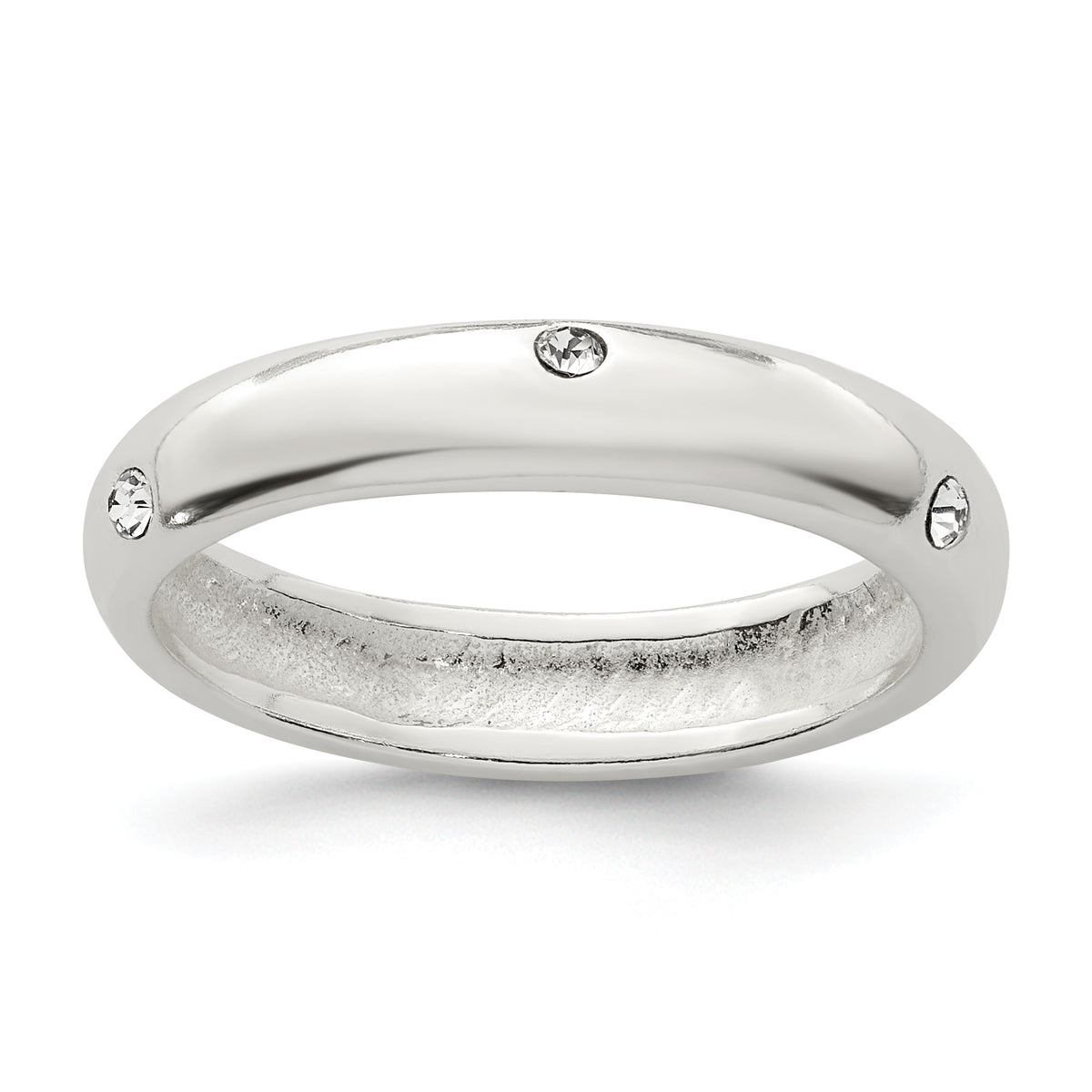 Sterling Silver Stellux Crystal Ring