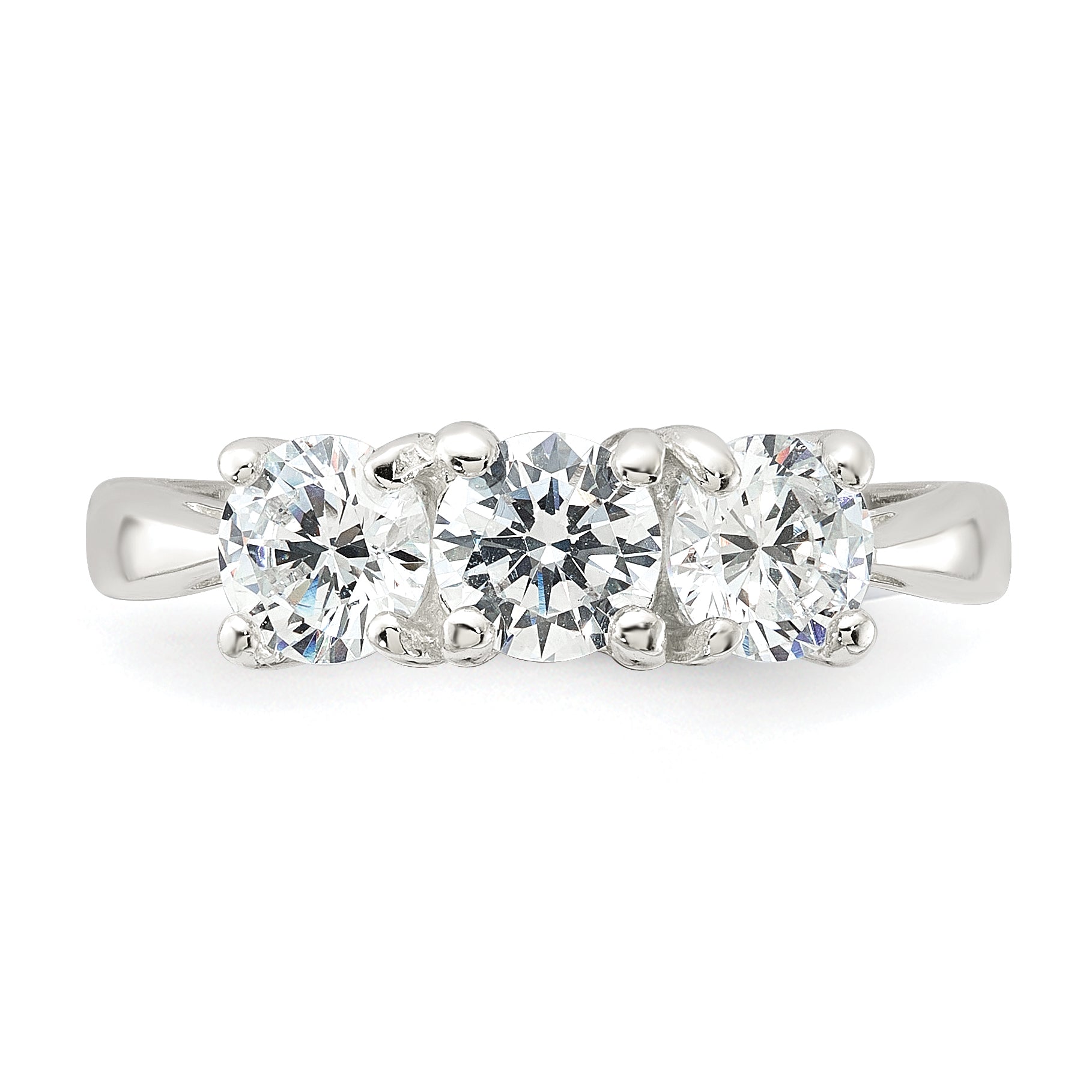 Sterling Silver CZ Ring