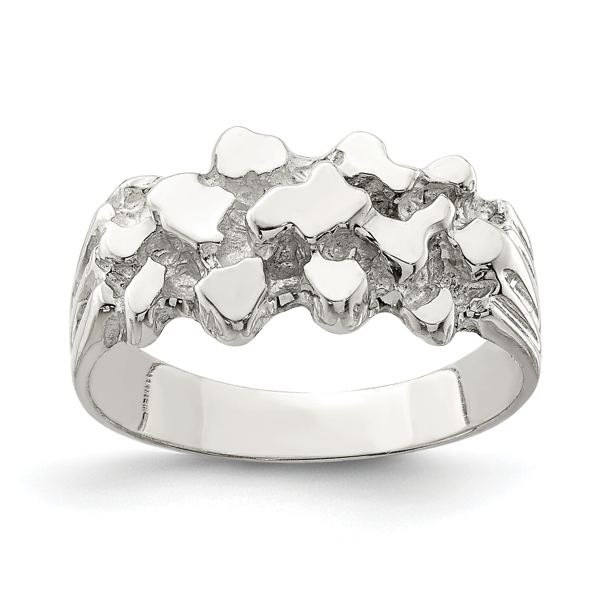 Sterling Silver Woman's Nugget Ring