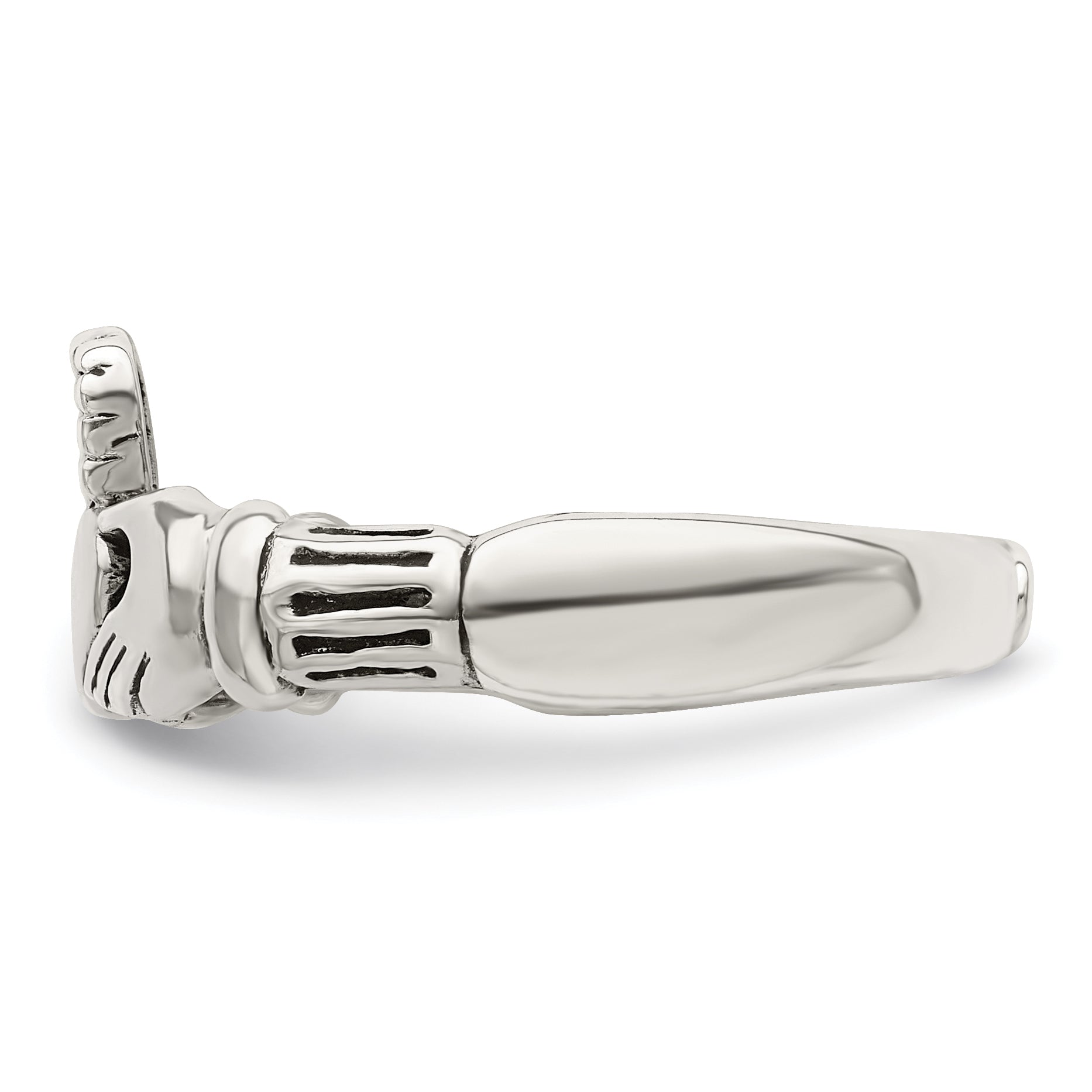 Sterling Silver Claddagh Toe Ring