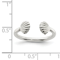 Sterling Silver Shell Ring