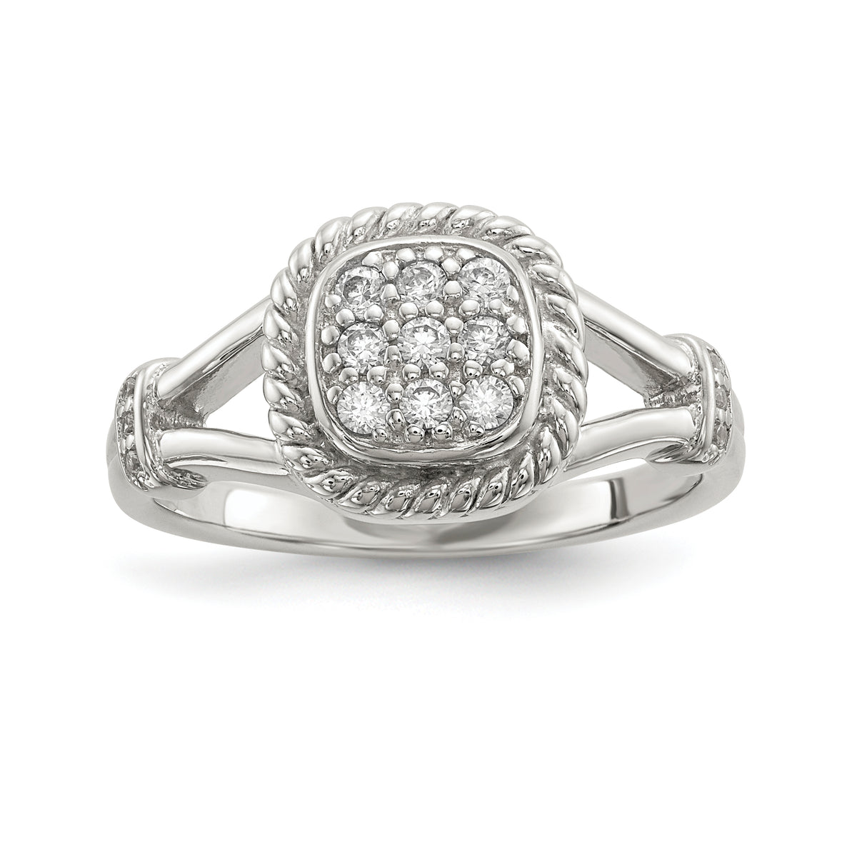 Sterling Silver CZ Ring