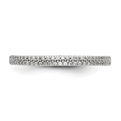 Sterling Silver CZ Ring