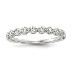 Sterling Silver CZ Ring