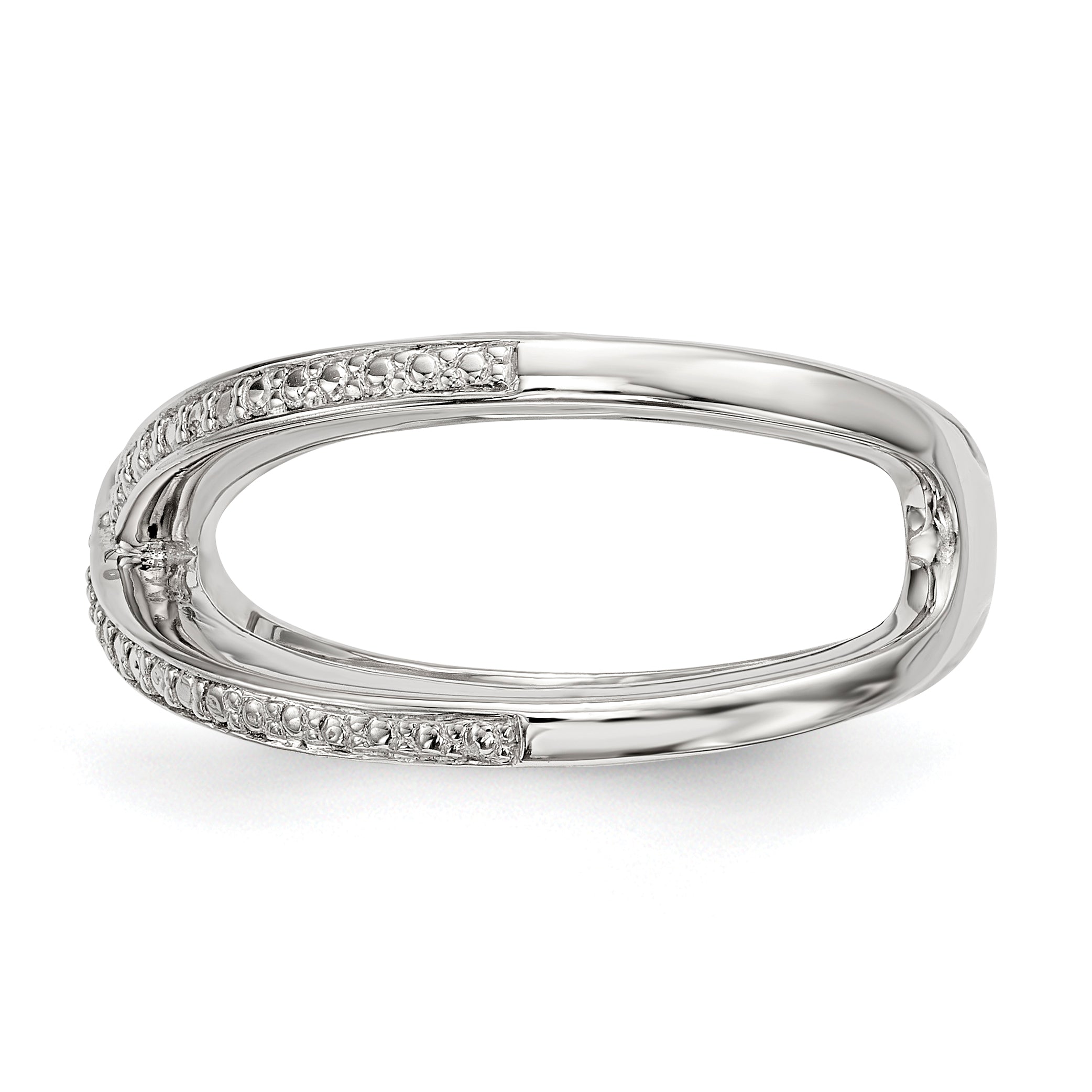 Sterling Silver Diamond Accent Ring