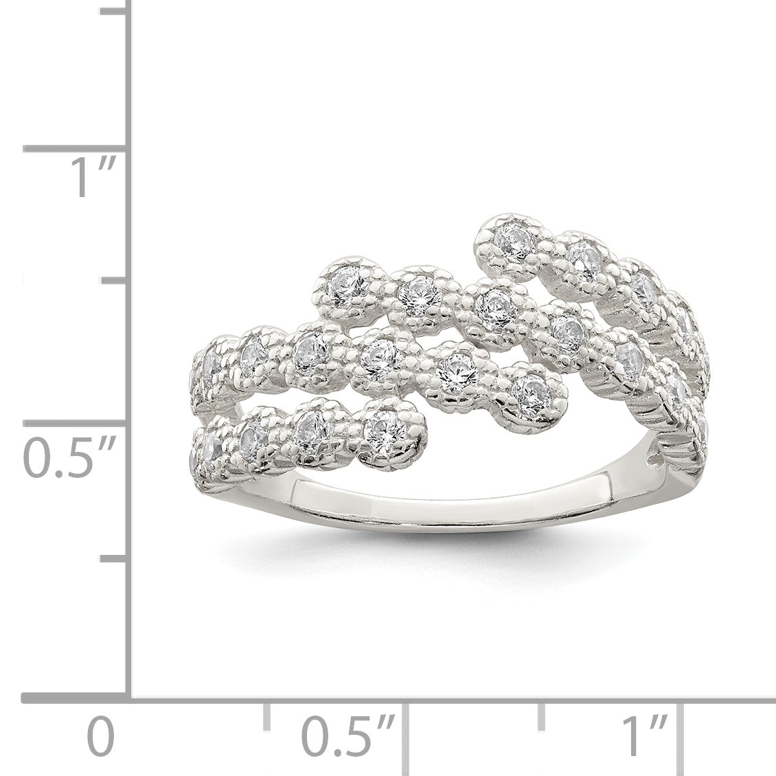 Sterling Silver CZ Ring