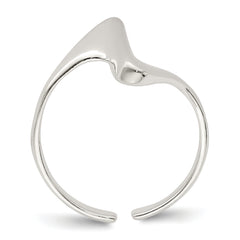 Sterling Silver Adjustable Polished Ring