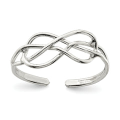 Sterling Silver Solid Toe Ring