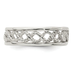 Sterling Silver Solid Toe Ring