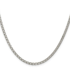 Sterling Silver 3.3mm Rambo Chain